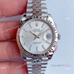 V3 Rolex Datejust 41 Silver Dial Jubilee Replica Watch Rolex 126334